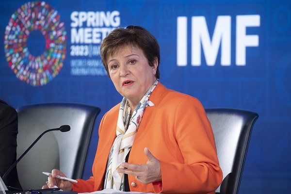 Imagen de archivo del directora gerente del Fondo Monetario Internacional (FMI), Kristalina Georgieva. Foto: EFE