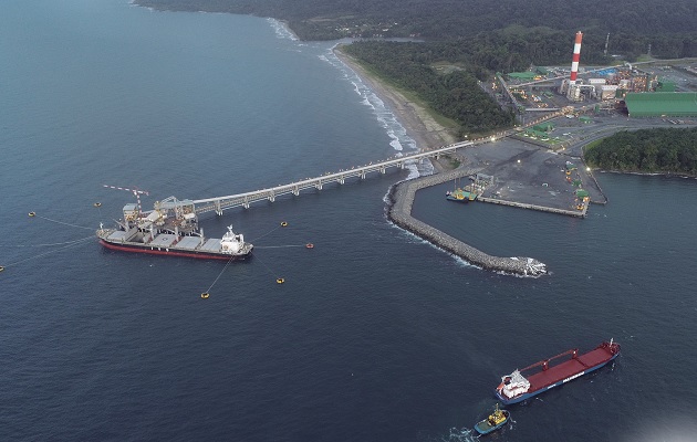 Cobre Panamá continúa realizando sus operaciones en Donoso. Foto: Cobre Panamá