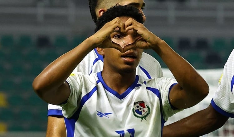 Oldemar Castillo anotó el gol de Panamá. Foto: Fepafut