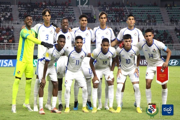 Panamá sub-17 en el Mundial de Indonesia 2023. Foto: Fepafut