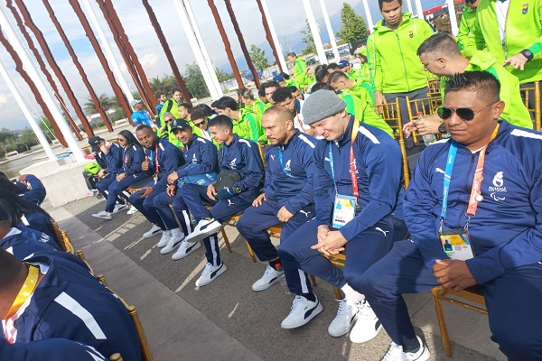 Atletas panameños listos para los Parapanamericanos. Foto: Pandeportes