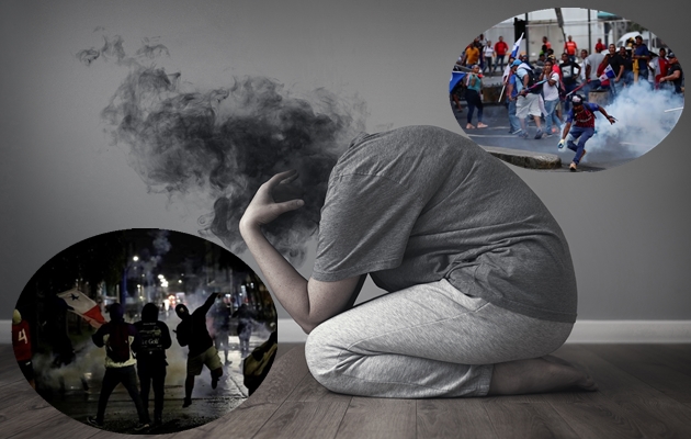 Algunas personas han manifestado cuadros de estrés, tristeza, ansiedad y miedo. Foto / Freepik y Galería. 