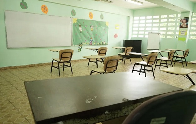 Las clases, en la mayoría de las escuelas oficiales, no se imparten desde el 23 de octubre. Foto: Cortesía/Meduca