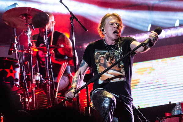 Axl Rose de la banda Guns N' Roses. Foto: EFE / EPA / Helle Arensbak