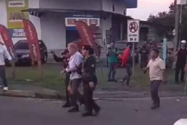 El ciudadano estadounidense atacó a un grupo de manifestantes el pasado 22 de noviembre en la rotonda de Penonomé.