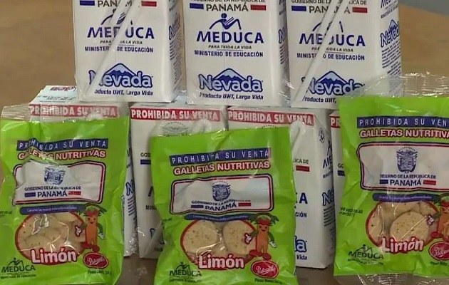 Meduca dio  la instrucción que se distribuyeran los alimentos de meriendas. Foto: Cortesía/ Meduca