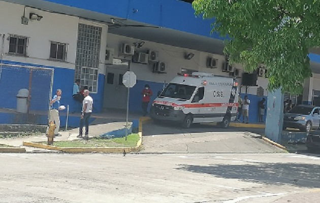 Al momento de ser ingresado al hospital fue enviado al salón de operaciones. Foto: Diomedes Sánchez 