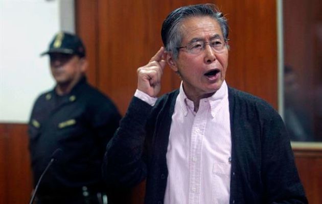 El expresidente peruano Alberto Fujimori. Foto: EFE