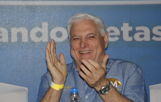 Ricardo Martinelli aboga por la unidad de cara a los retos que debe enfrentar el país. Foto: Víctor Arosemena 