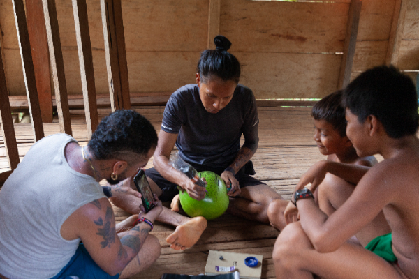 CHAGRES se realiza directamente en y con las comunidades involucradas. Foto: Cortesía