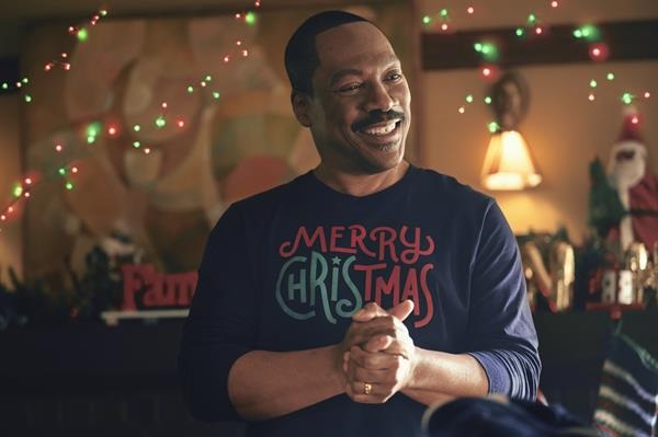 Eddie Murphy makes his Christmas movie debut