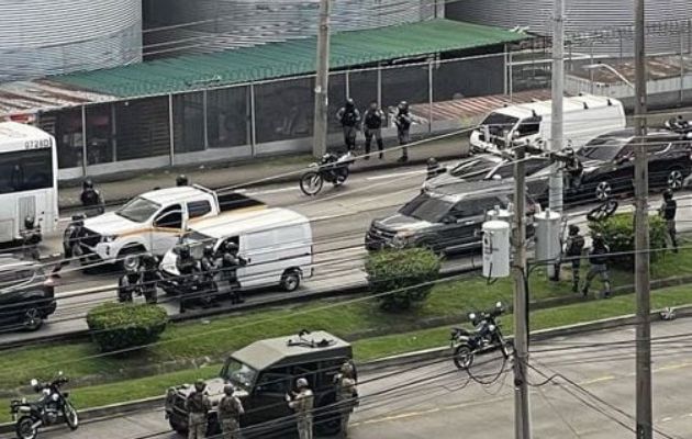 El hecho ocurrió en la vía Ricardo J. Alfaro. Foto: Cortesía Ministerio Público