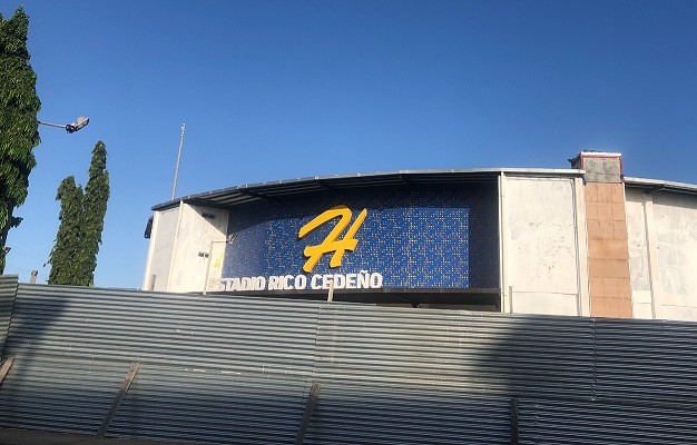 La culminación del estadio Rico Cedeño de Chitré, es esperada todavía. Foto: Thays Domínguez