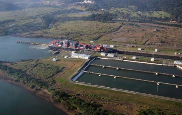 Las esclusas de Cocolí en el Canal de Panamá. Foto: EFE