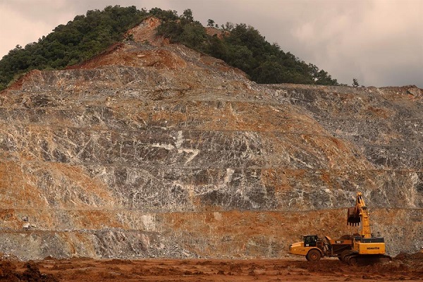 El suelo guatemalteco es rico en níquel. El proyecto minero en disputa está suspendido en la actualidad. Foto: EFE