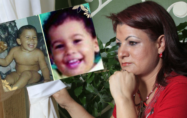 La desaparición de la niña Mónica Serrano ocurrido el 8 de febrero de 2003. Foto: Archivo