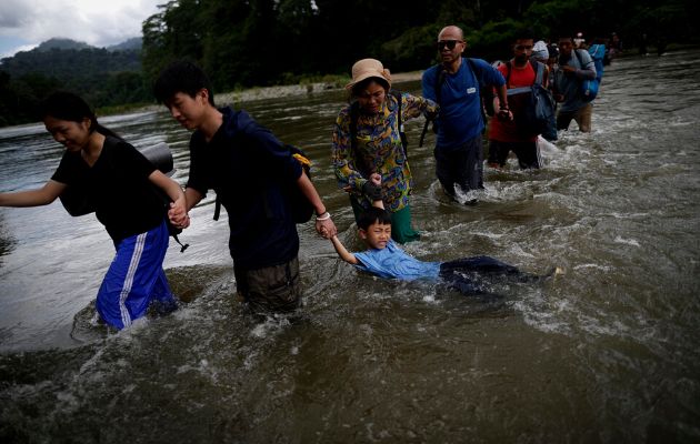 América vive una crisis migratoria sin precedentes. Foto: EFE