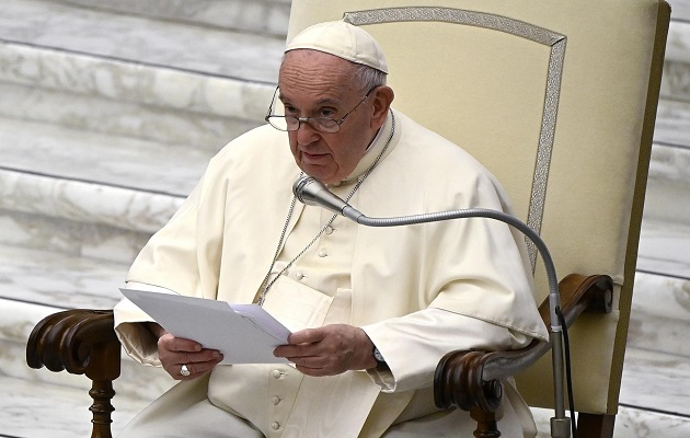 El papa pide  evitar que esta trágica realidad sea silenciada. Foto: EFE