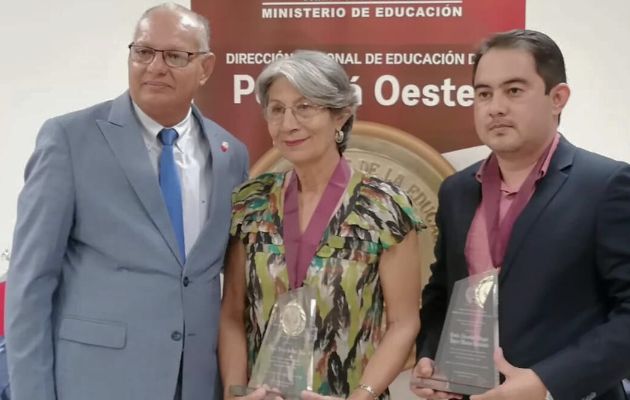 El Centro Educativo Bilingüe Rafael Maduro Garibaldo de Chame fue reconocido con la Orden Manuel José Hurtado 2023 en la región de Panamá Oeste. Foto: Cortesía