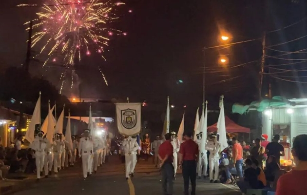 La actividad se realizó la noche del sábado 23 de diciembre. Foto / Redes sociales. 