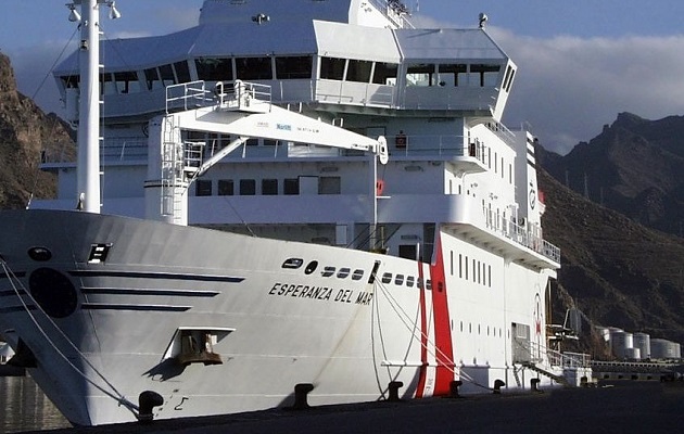El navío español Esperanza del Mar rescató a buque con bandera panameña. 
