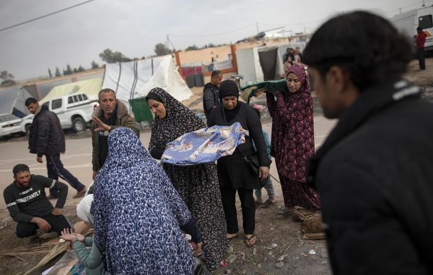 La Guerra ha desplazado a miles de palestinos. Foto: EFE