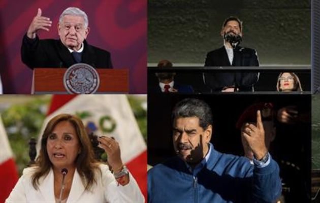 Los jefes de Estado y de Gobierno trataron de enviar mensajes positivos a sus connacionales. Foto: EFE