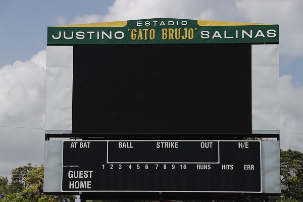 Tablero del 'Gato Brujo', Salinas. Foto: Víctor Arosemena