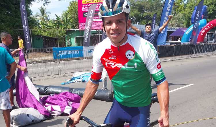 Franklin Archibold, actual campeón de la Vuelta Internacional a Chiriquí. Foto: Jaime Chávez