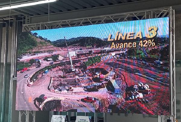 The Japanese confirm the use of their contribution on line 3 of the subway