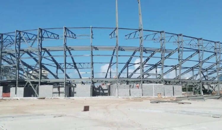 Roberto Mariano Bula stadium, works are going at a slow pace Roberto Mariano Bula stadium, works are going at a slow pace