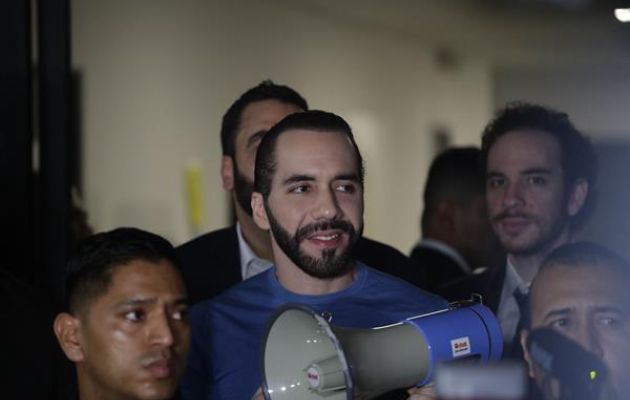 El presidente de El Salvador, Nayib Bukele. Foto: EFE