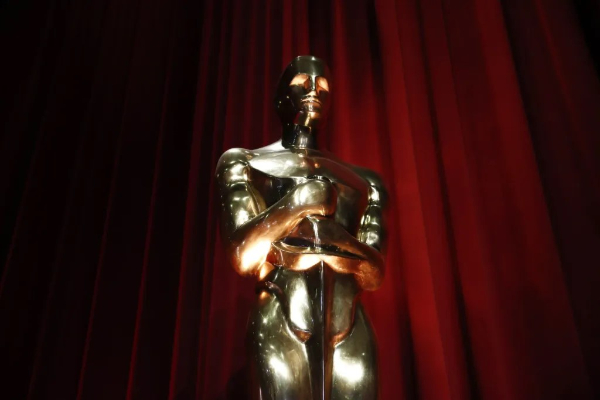 Vista de la figura de los Premios Óscar. Foto: EFE / Caroline Brehman