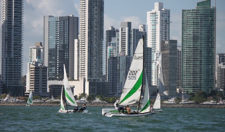 La competencia de regata se realizará en la Bahía de Panamá. Foto: Cortesía