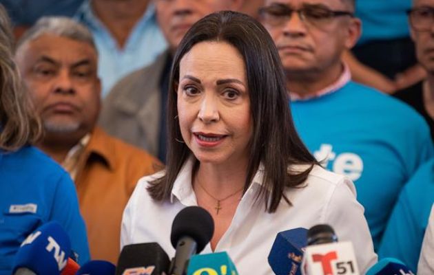 La opositora venezolana María Corina Machado. Foto: EFE