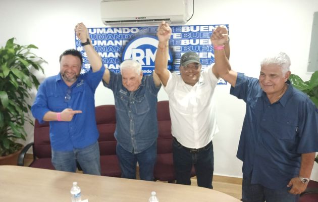 Hoy se inauguró el centro de campaña de Francisco Ameglio en La Chorrera. Foto Luis Ávila
