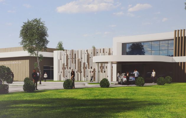 El Hospital de Cancerología tiene capacidad para 200 camas. Foto: Cortesía CSS