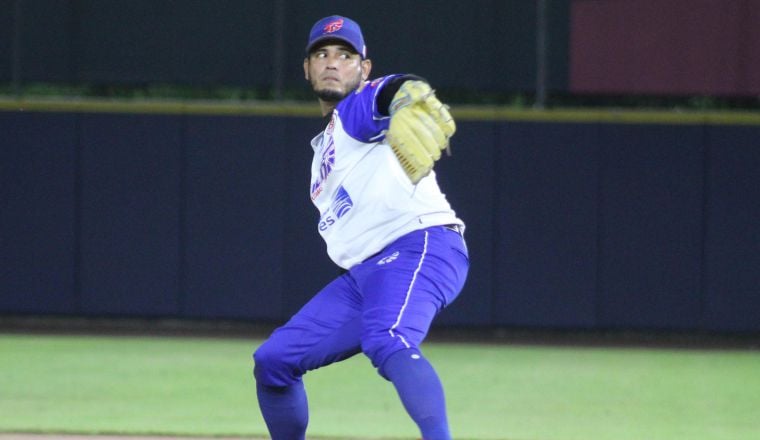 Luis Machuca, lanzador de La Chorrera. Luis Machuca, lanzador de La Chorrera.