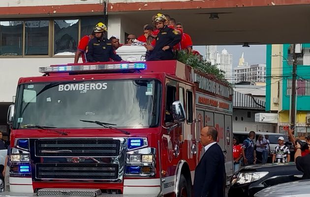 Panameños despiden a Luis 'Matador' Tejada. Foto: Jaime Chávez