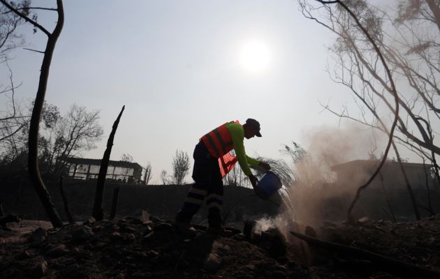 El reporte de víctimas fatales es muy provisorio., advierten autoridades chilenas. Foto: EFE