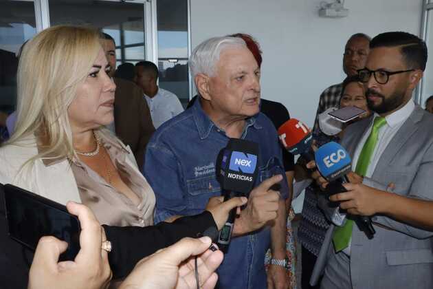 Ricardo Martinelli precisó que su candidatura presidencial sigue firme. Foto: Víctor Arosemena 