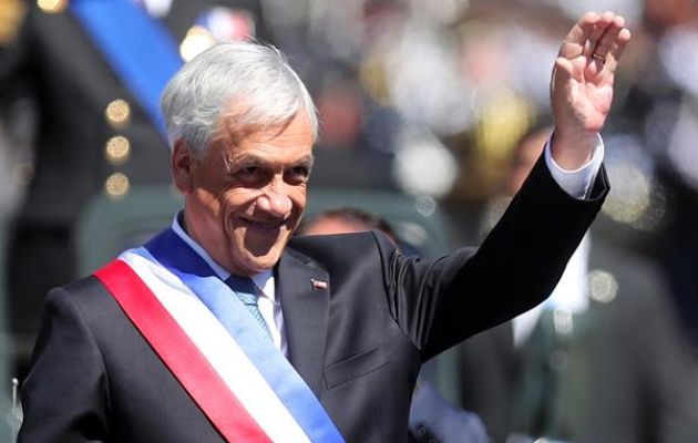 El expresidente chileno Sebastián Piñera. Foto: EFE