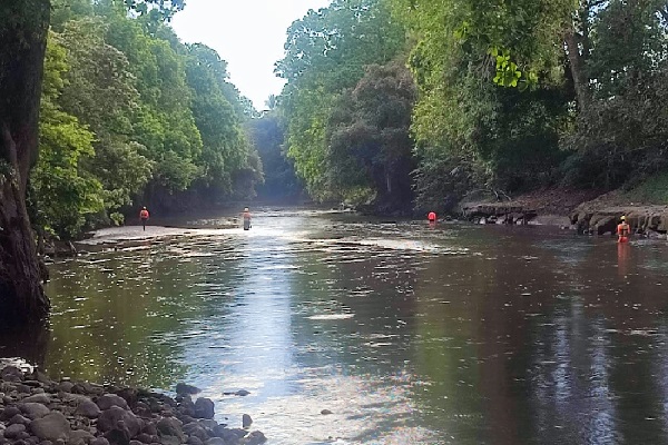 A la fecha se registran tres muertes por inmersión en la provincia de Chiriquí, dos en ríos y uno en playa de las Lajas. Foto. Sinaproc