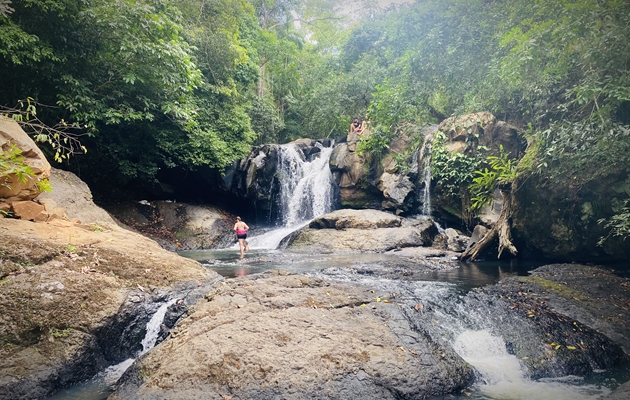 El chorro de Santa Clara es uno de los lugares turísticos de este distrito. Foto / Ana Quinchoa. 