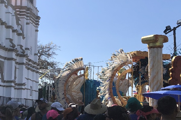 En Chitré la población gozó a más no poder. Foto. Thays Domínguez