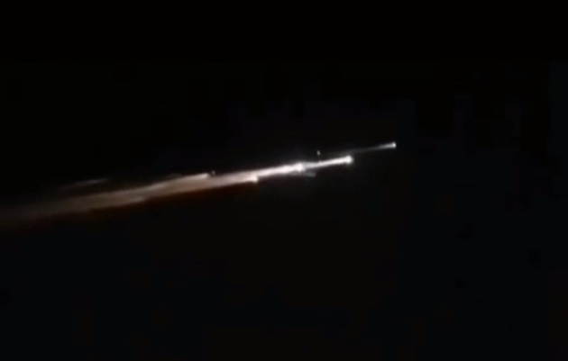 El meteoro se observó desde diferentes partes de Panamá. Foto: Cortesía