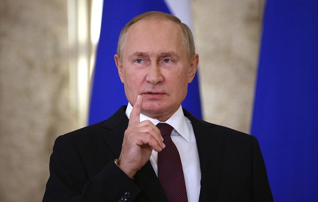 Putin dijo que lamenta no haber empezado antes la guerra. Foto. EFE