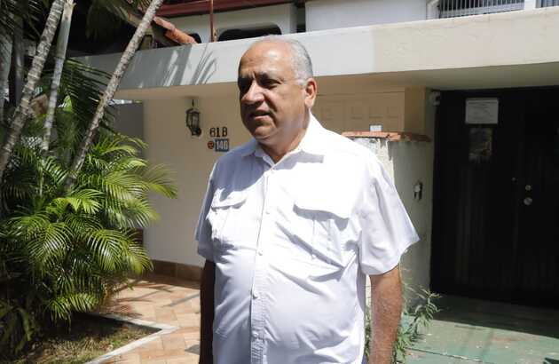 Luis Eduardo Camacho recordó que Martinelli no ha sido inhabilitado. Foto: Víctor Arosemena