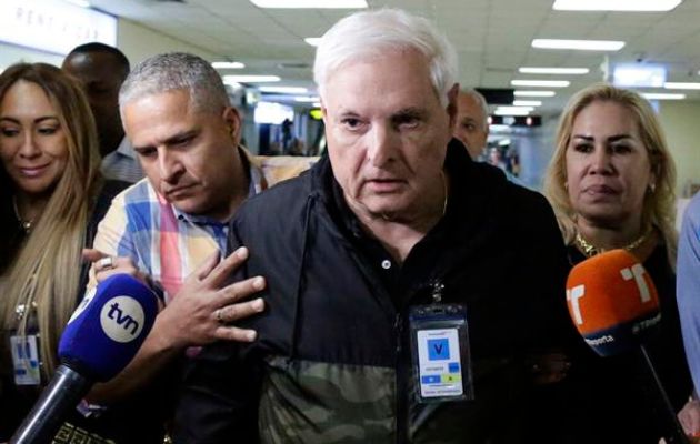 El expresidente Ricardo Martinelli. Foto: EFE