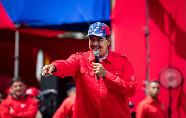 Maduro aseguró que los migrantes regresarán a su tierra a más tardar en un año. Foto: EFE